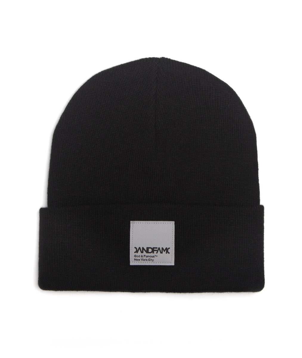 GuruGuru Heart Beanie (Beige Reversible)