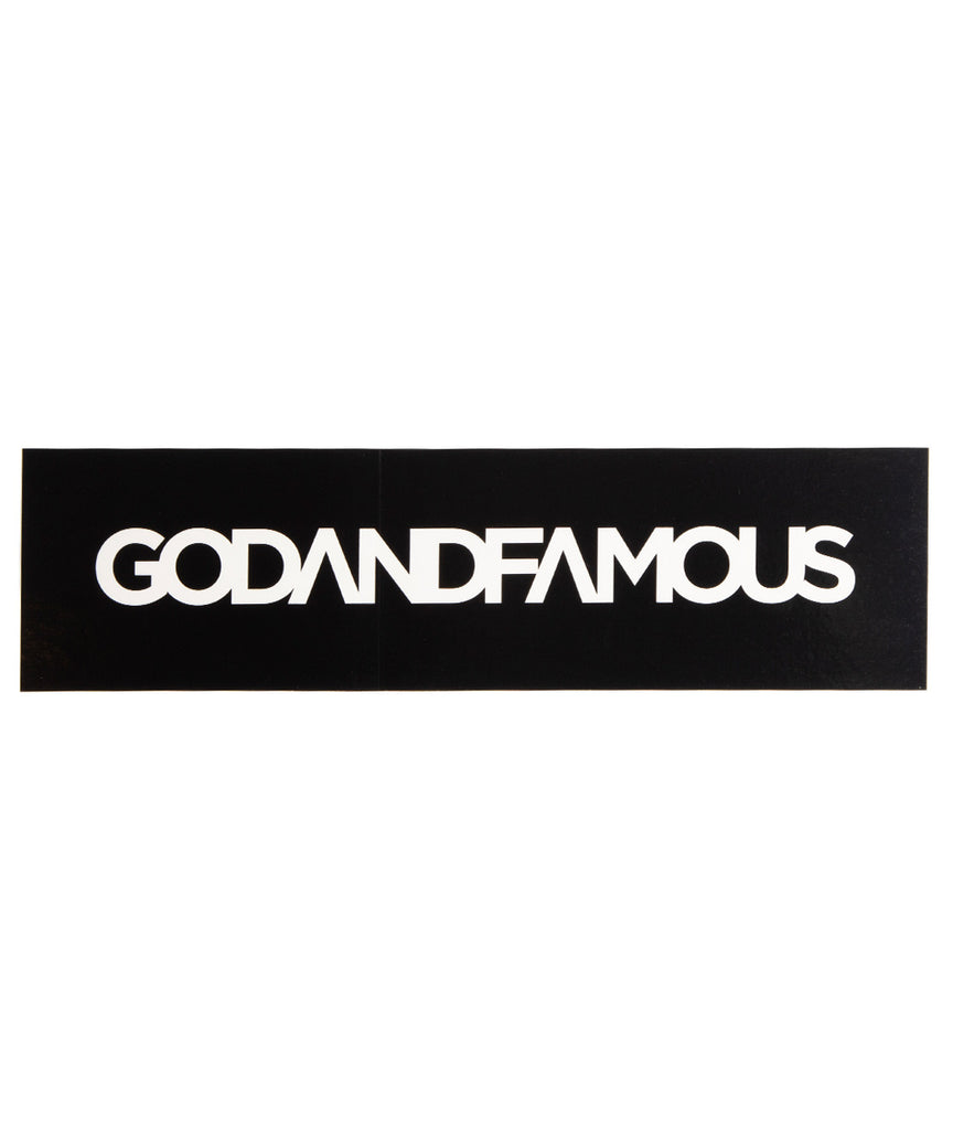God and Famous Bumper Sticker