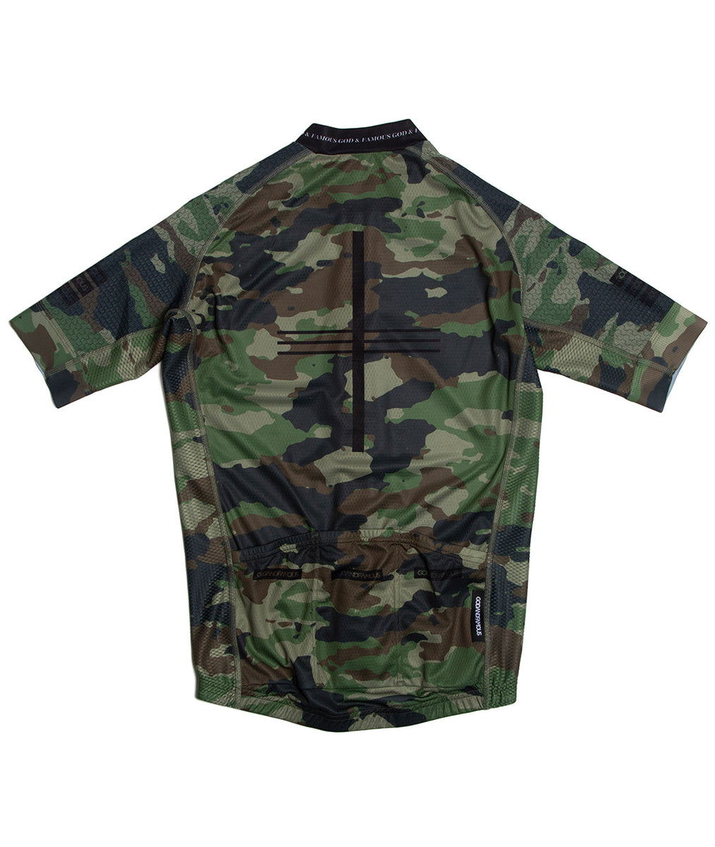 Camouflage Blue Yellow Cycling Jersey – Outdoor Good Store