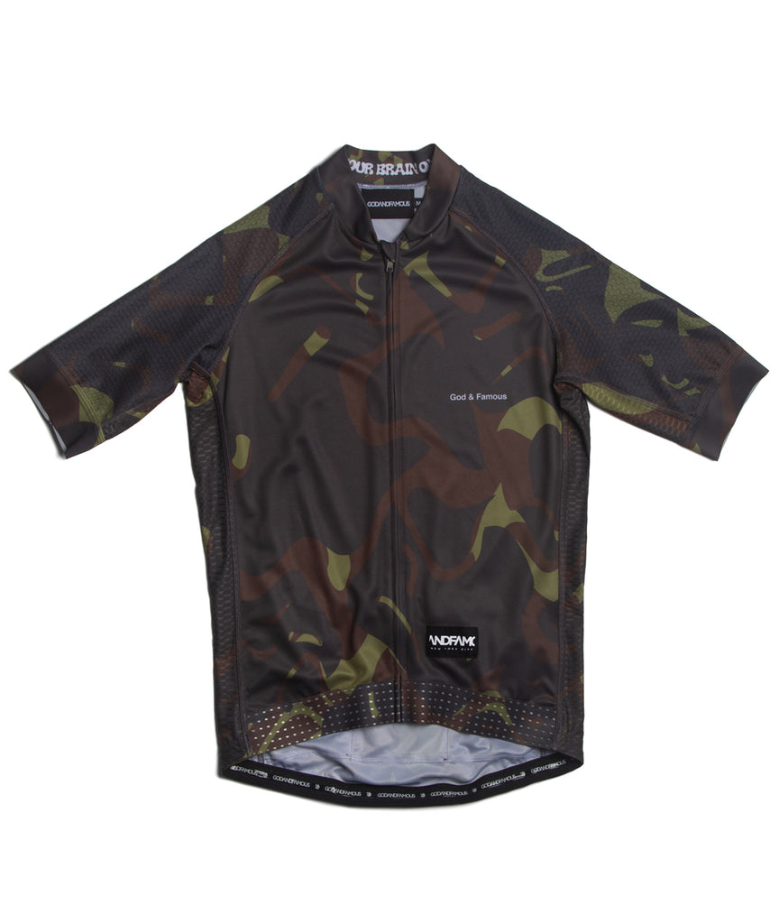 Brain on Bikes Jersey - Over Easy
