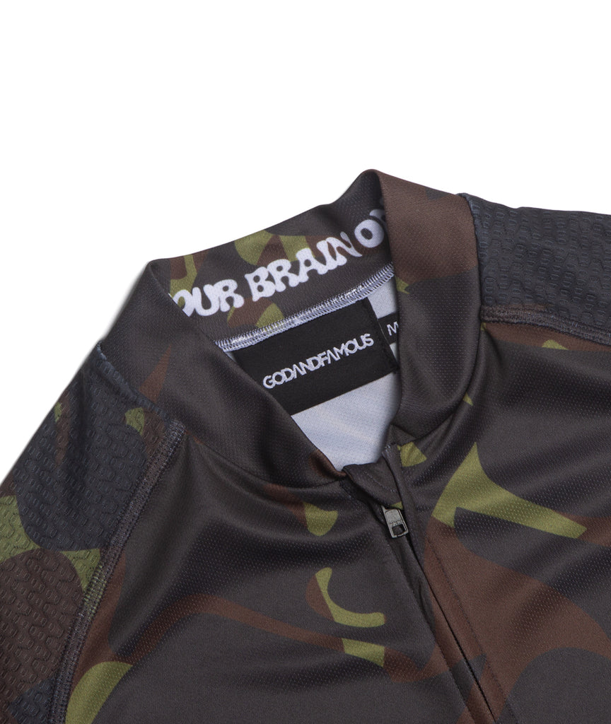 Brain on Bikes Jersey - Over Easy