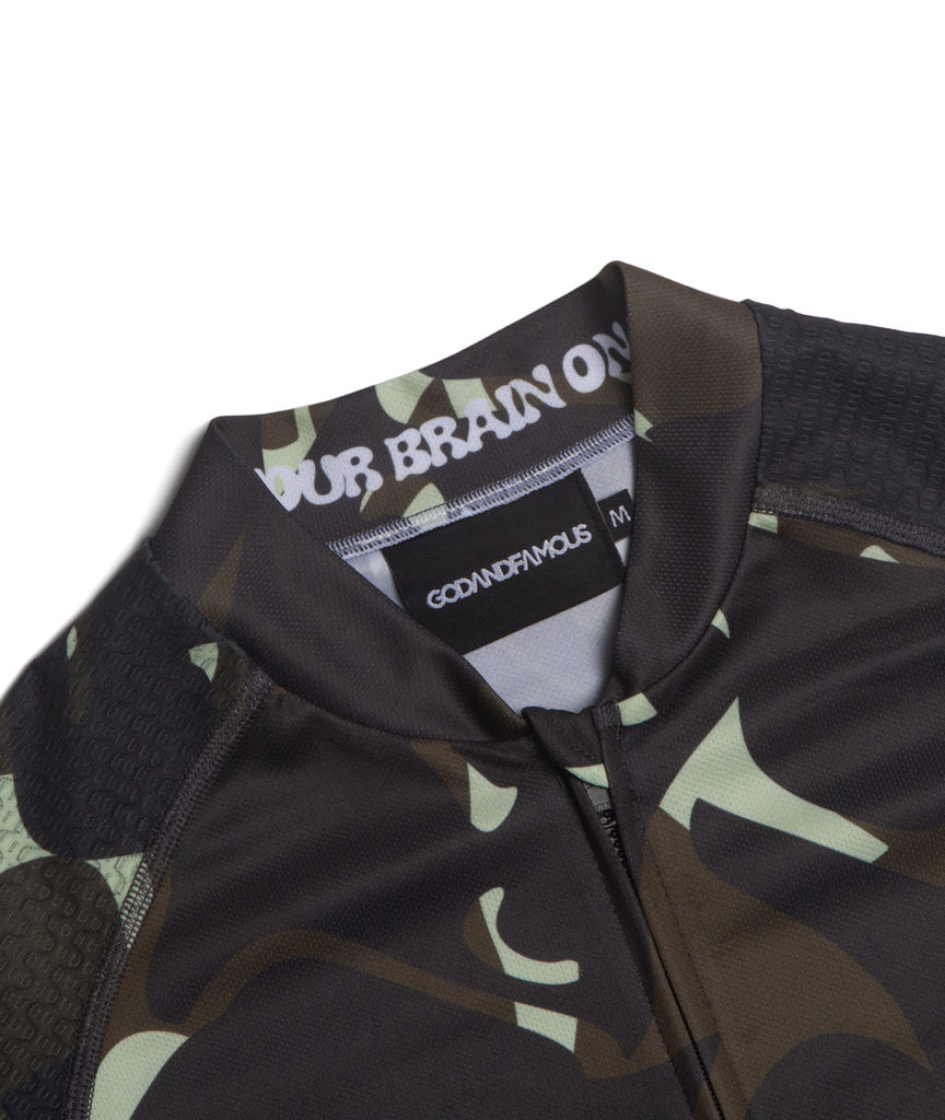 Brain on Bikes Jersey - Scrambled