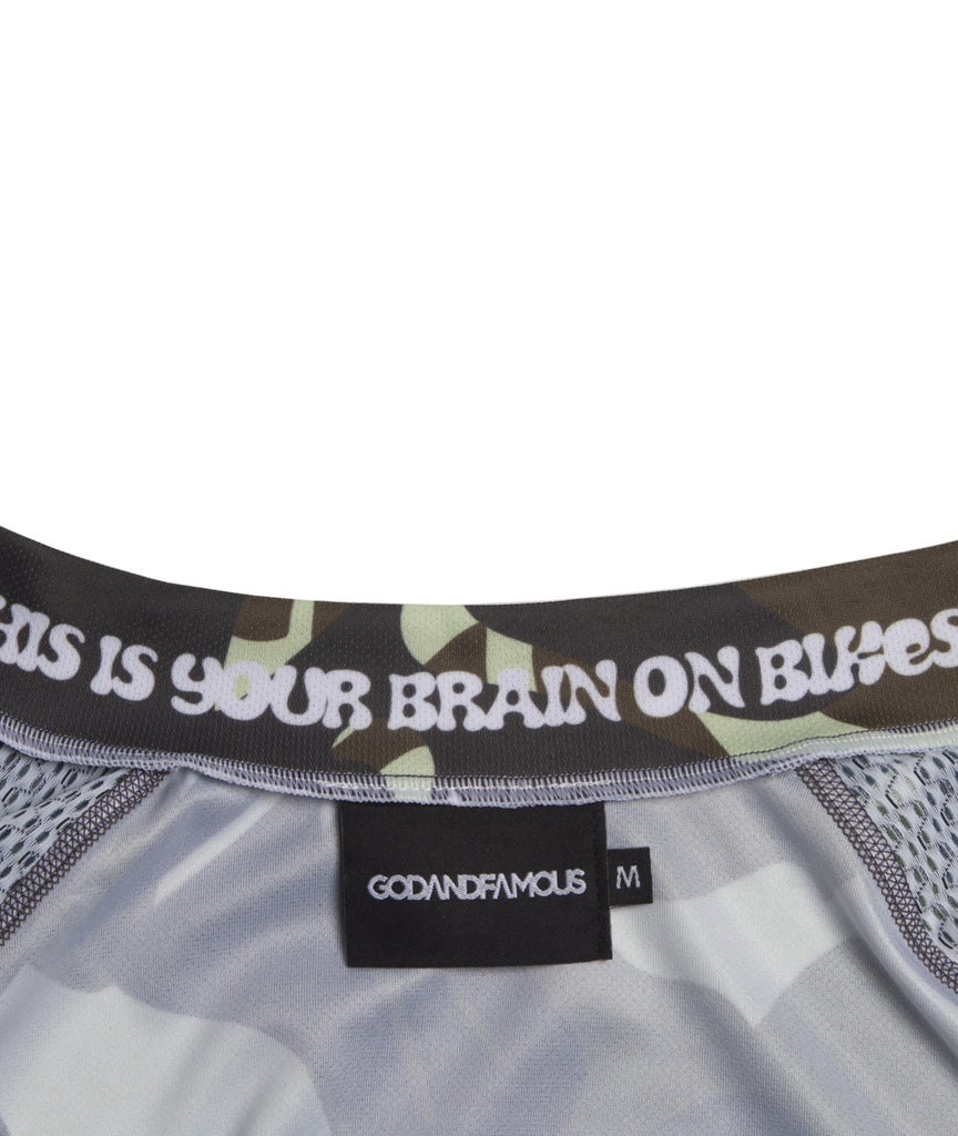 Brain on Bikes Jersey - Scrambled