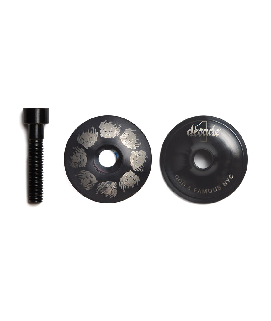 Fire Titanium Top Cap