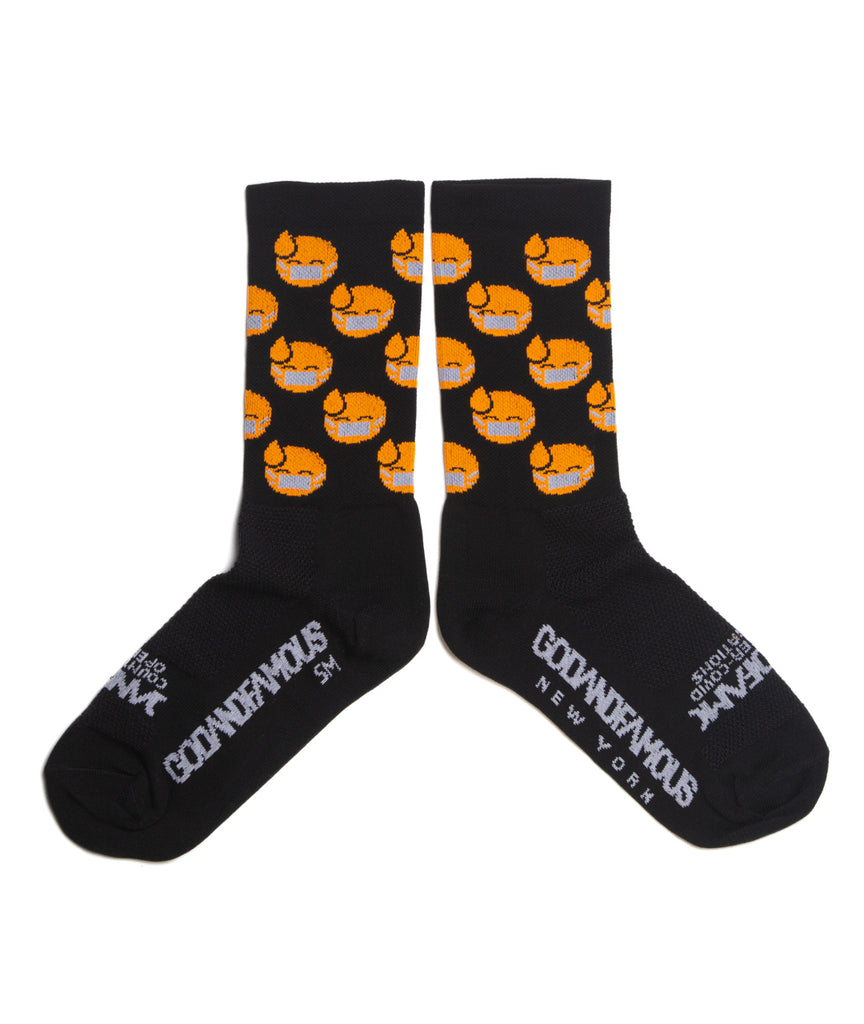 God and Famous CCC Coronacave Sock