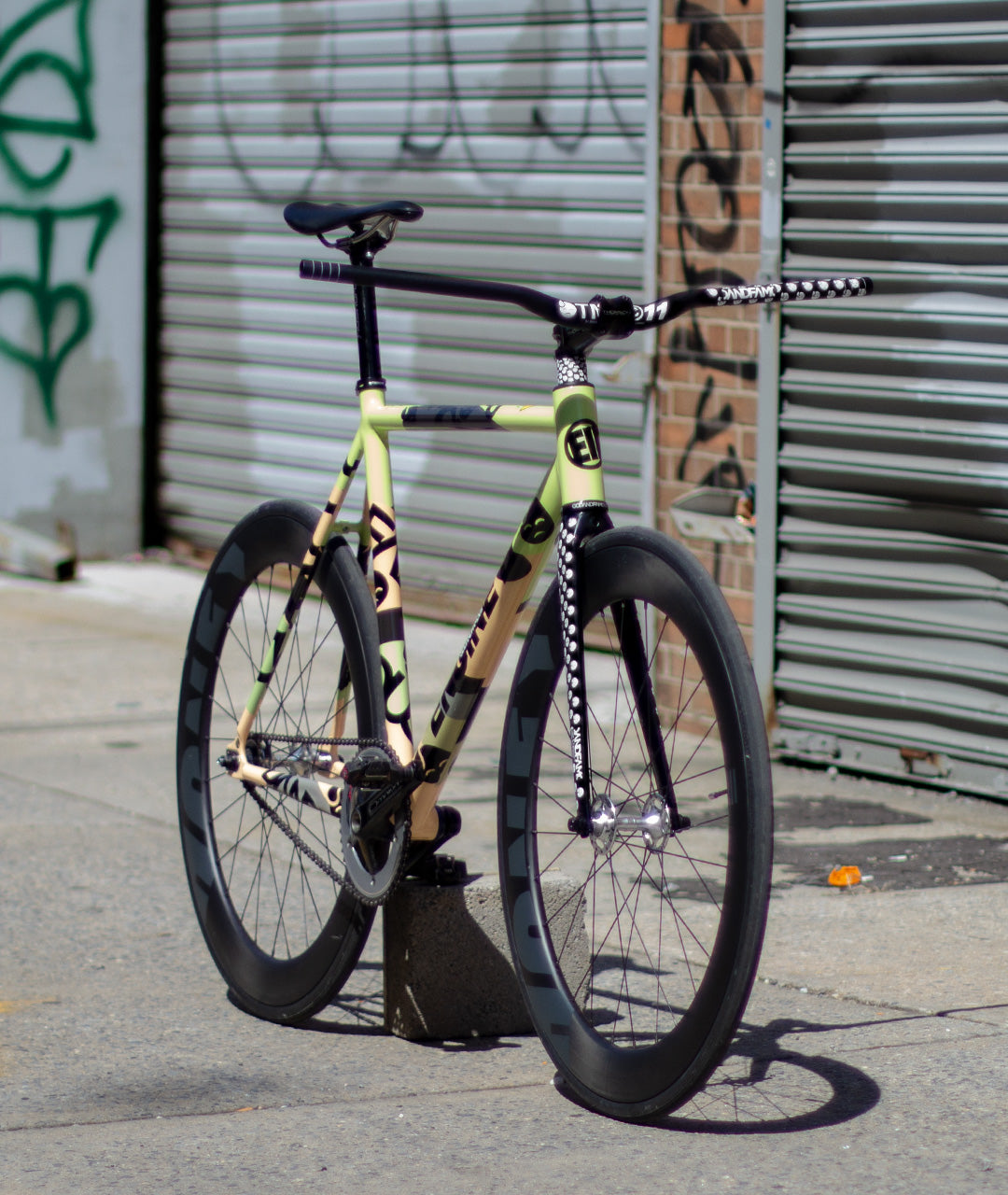 fixed gear bike handlebars G&F/E11 31.8 MTB Handlebar - Paincave | Handlebars