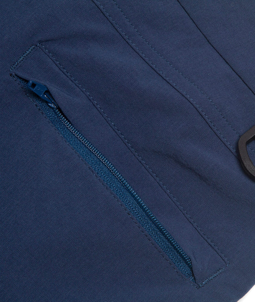 God and Famous Commuter Shorts - Blue