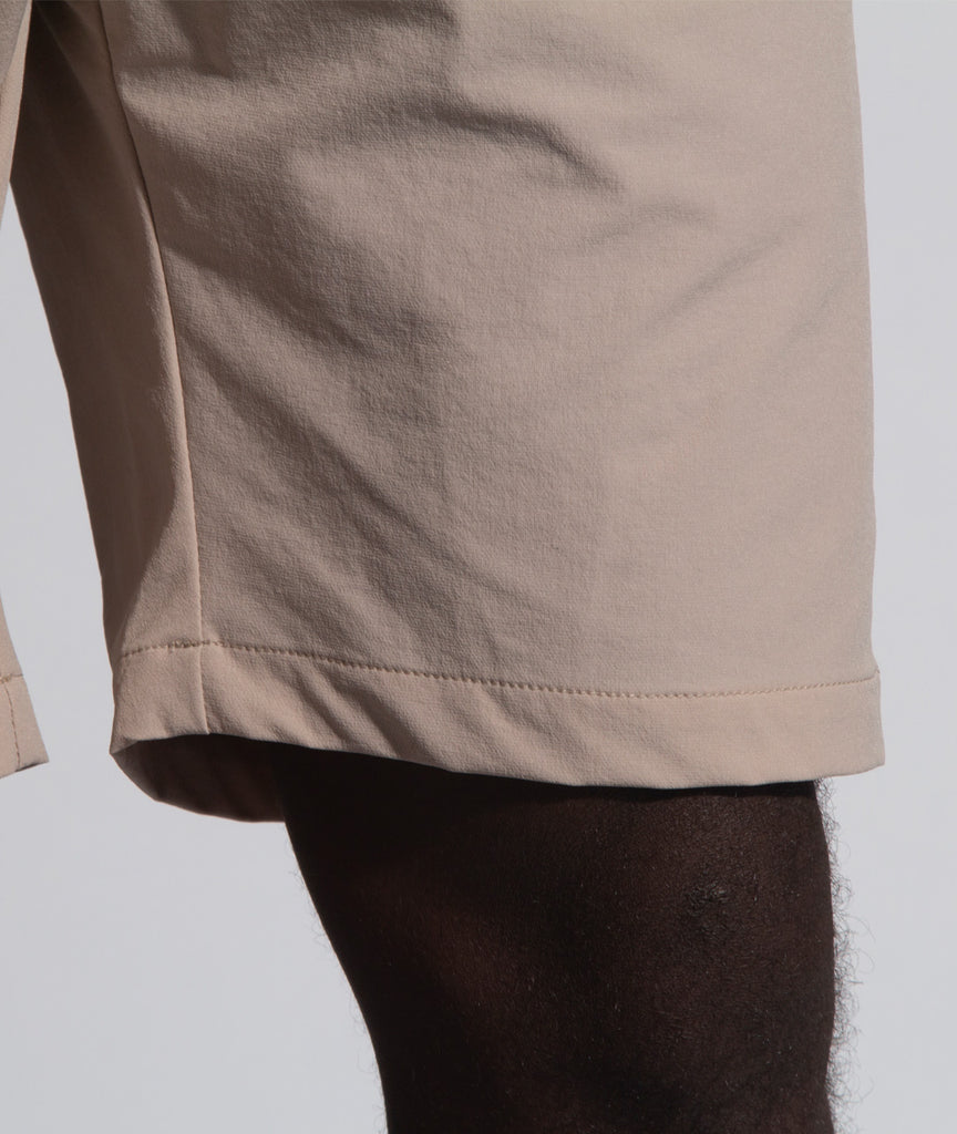 God and Famous Commuter Shorts Sand