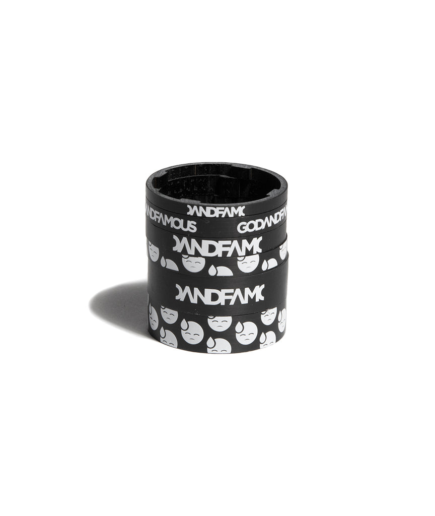 God and Famous OD Carbon Headset Spacer Set