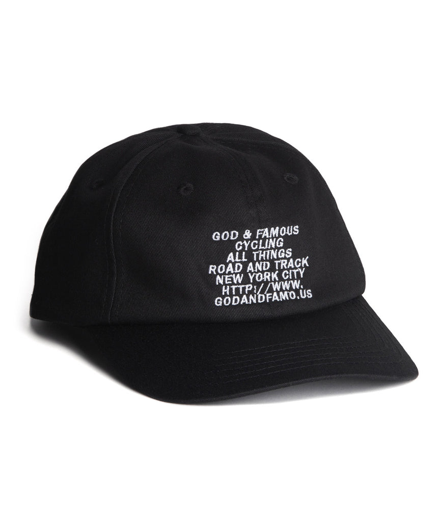 God and Famous Mantra 6-Panel Hat