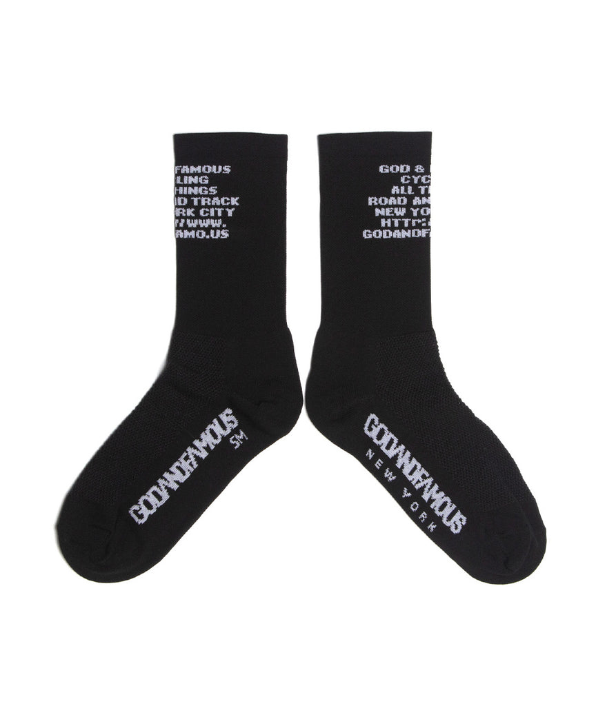 God and Famous Mantra Sock