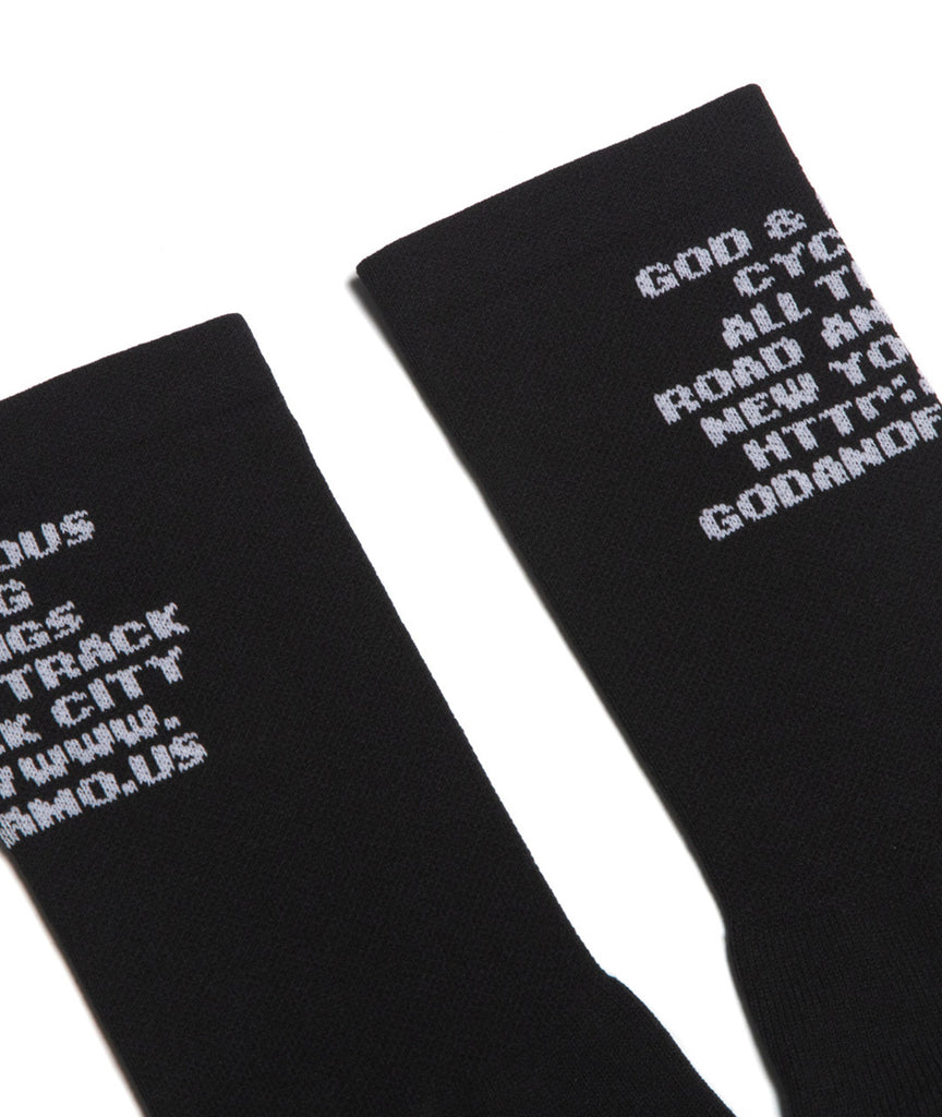 God and Famous Mantra Sock