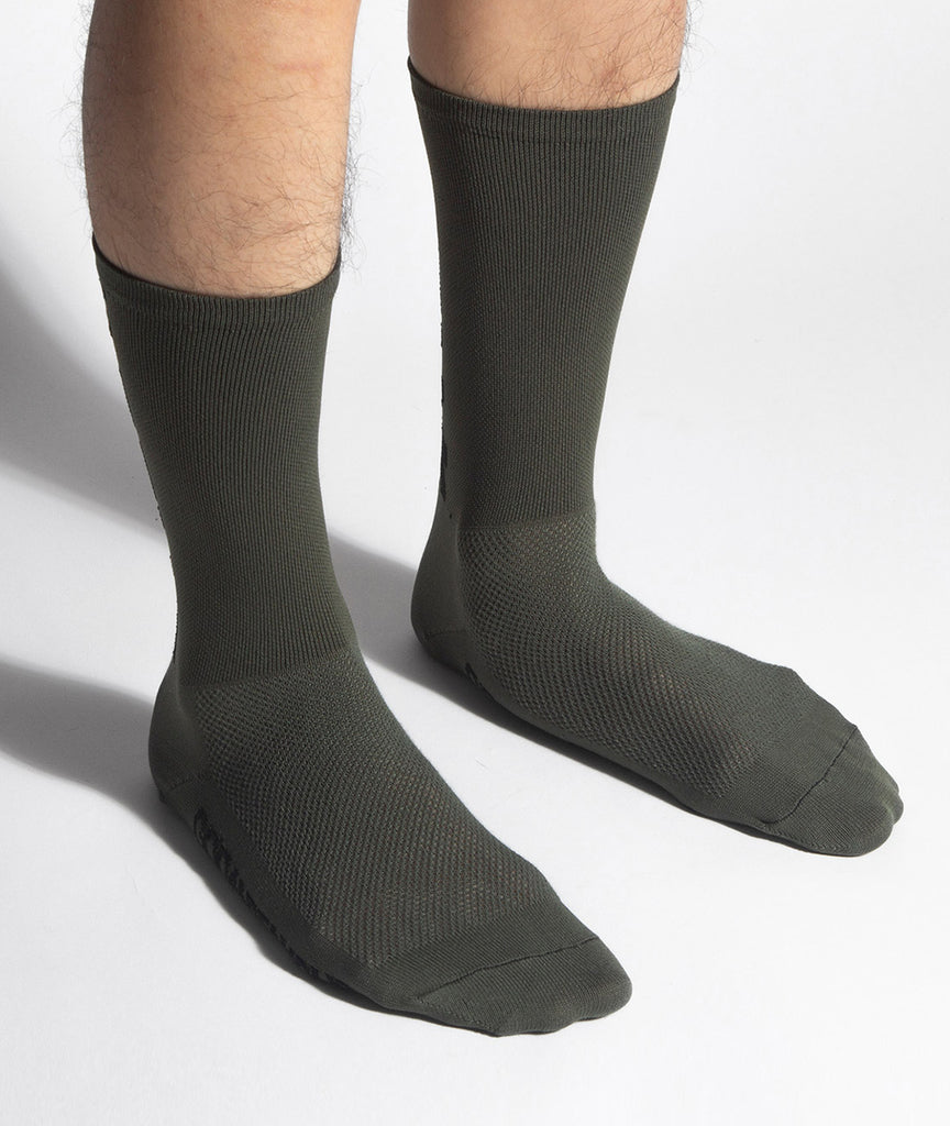 God and Famous Team Sock - Olive Drab