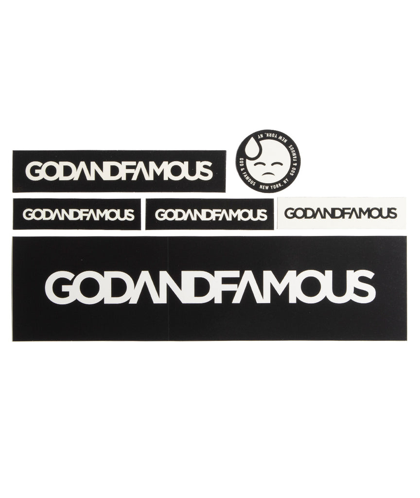 God and Famous Team Sticker Pack