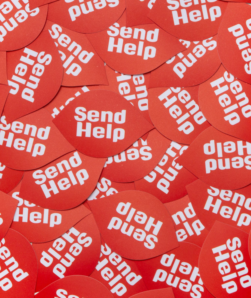Send Help Sticker