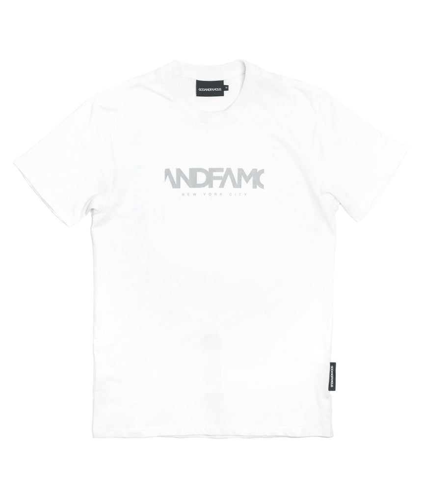 God and Famous Team T-Shirt White