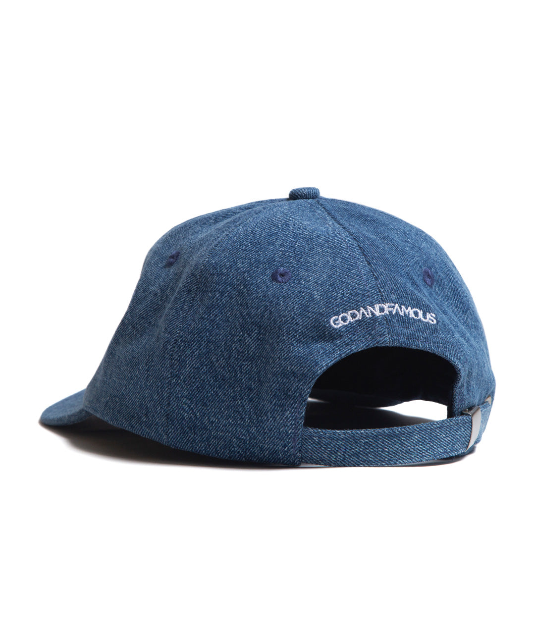 Djinns Linen Snapback Cap – 6 Panel, Classic Denim Patch, Unisex, Multicolor