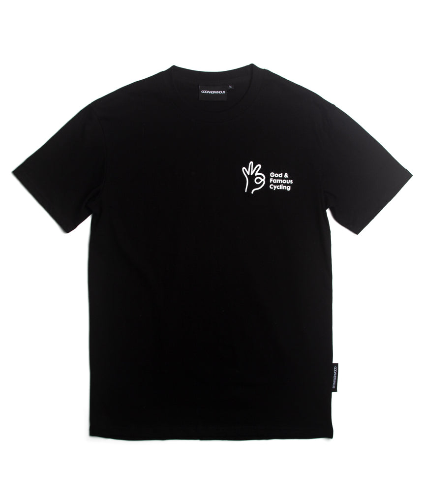 God and Famous Trey T-Shirt - Black