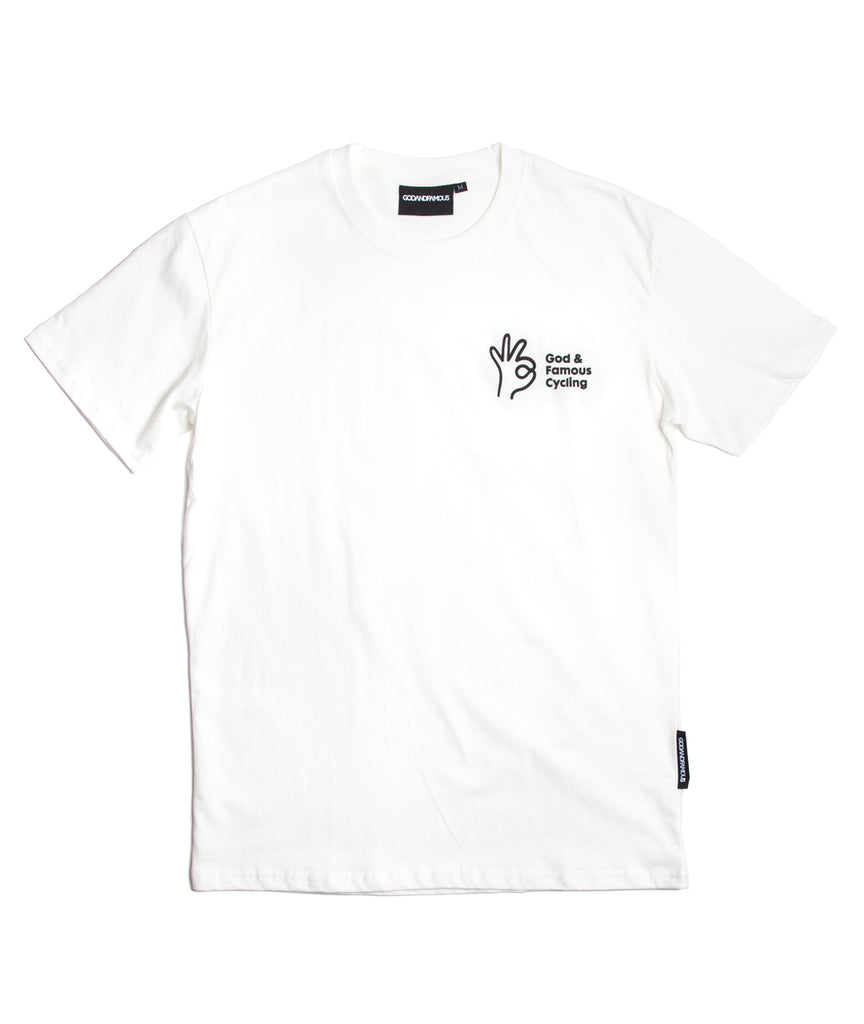 God and Famous Trey T-Shirt - White
